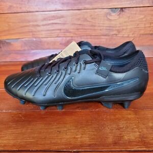 Nike Tiempo Legend 10 Elite FG Soccer Cleats 6.5M/8W Black DV4328-002‎ New
